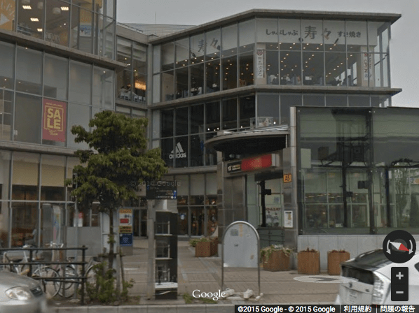 つくば駅A5出口周辺地図